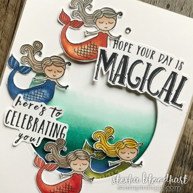 Myths & Magic Suite of Product from the 2018 Occasions Catalog for the Onstage 2017 Display Stamper Blog Hop Card Created by Stesha Bloodhart, Stampin' Hoot! #steshabloodhart #stampinhoot #mythsandmagic #ONSTAGE2017 #displaystamperbloghop