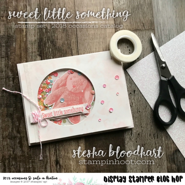 Sweet Little Something Stamp Set by Stampin' Up! from the 2018 Occasions Catalog for OnStage 2017 Display Stamper, Stesha Bloodhart, Stampin' Hoot! #stampinhoot #steshabloodhart #2017onstage