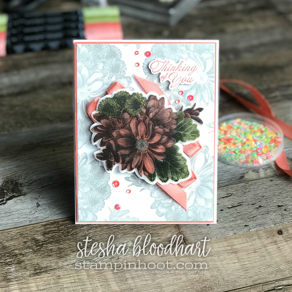 Heartfelt Blooms 2018 Sale-a-Bration Set Earned Free with $50 Purchase, Buy Online at Stampin' Hoot! Stesha Bloodhart #stampinhoot #steshabloodhart