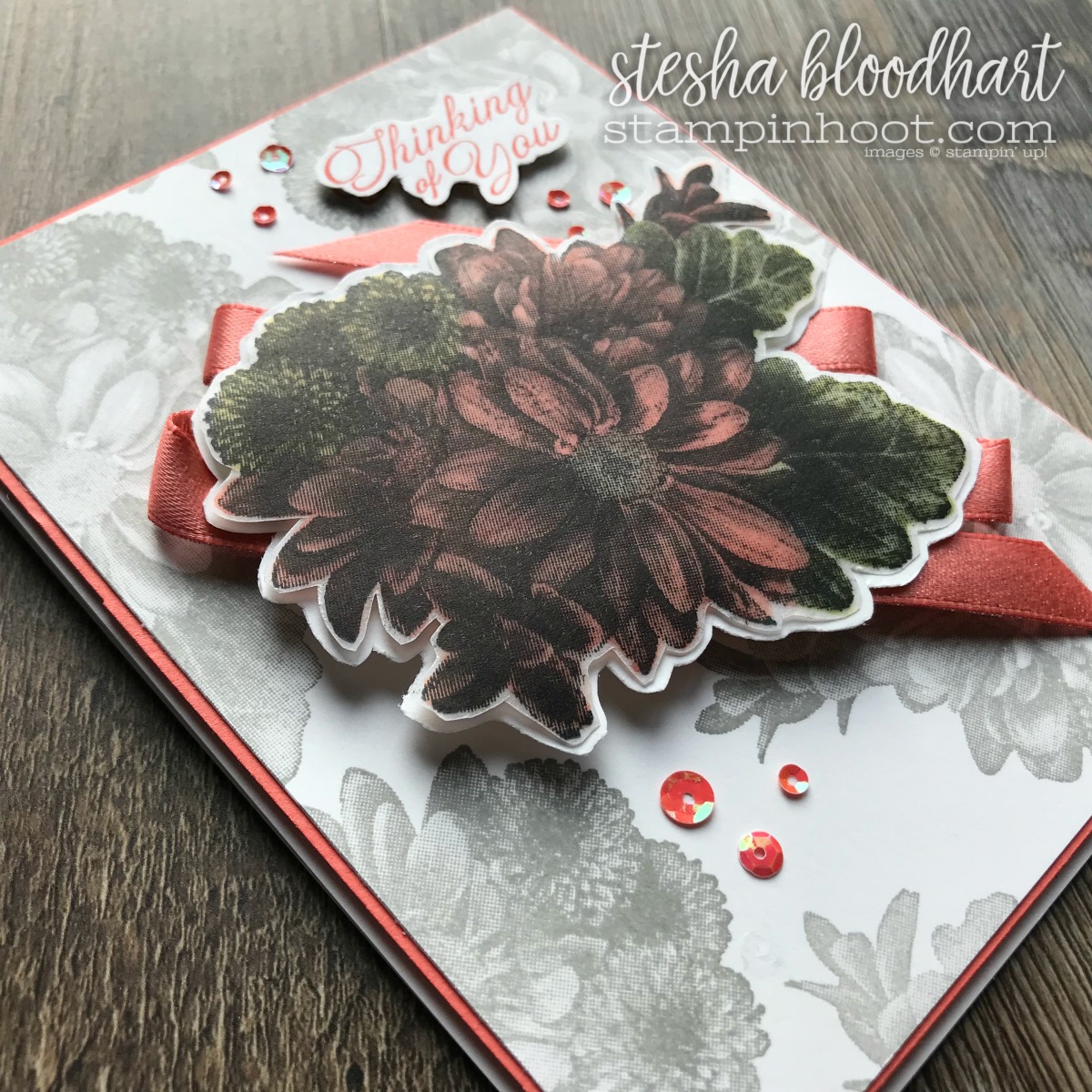 Heartfelt Blooms 2018 Sale-a-Bration Set Earned Free with $50 Purchase, Buy Online at Stampin' Hoot! Stesha Bloodhart #stampinhoot #steshabloodhart