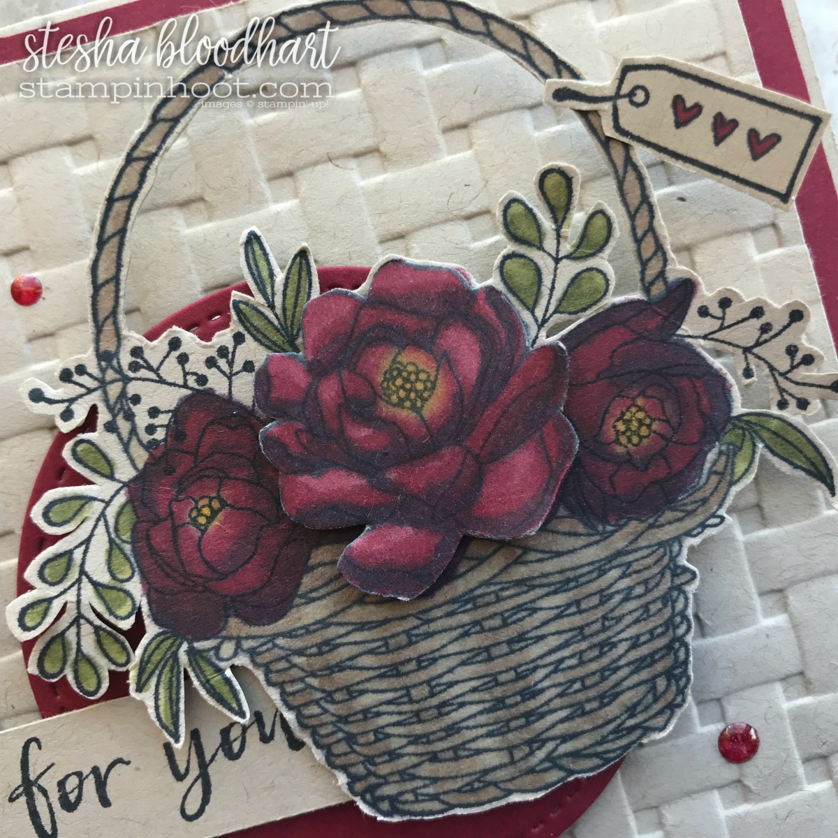 Lots of Lavender Sale-a-Bration Stamp Set FREE with $50 purchase. Shop with Stesha Bloodhart, Stampin' Hoot! #steshabloodhart #stampinhoot #lotsoflavender