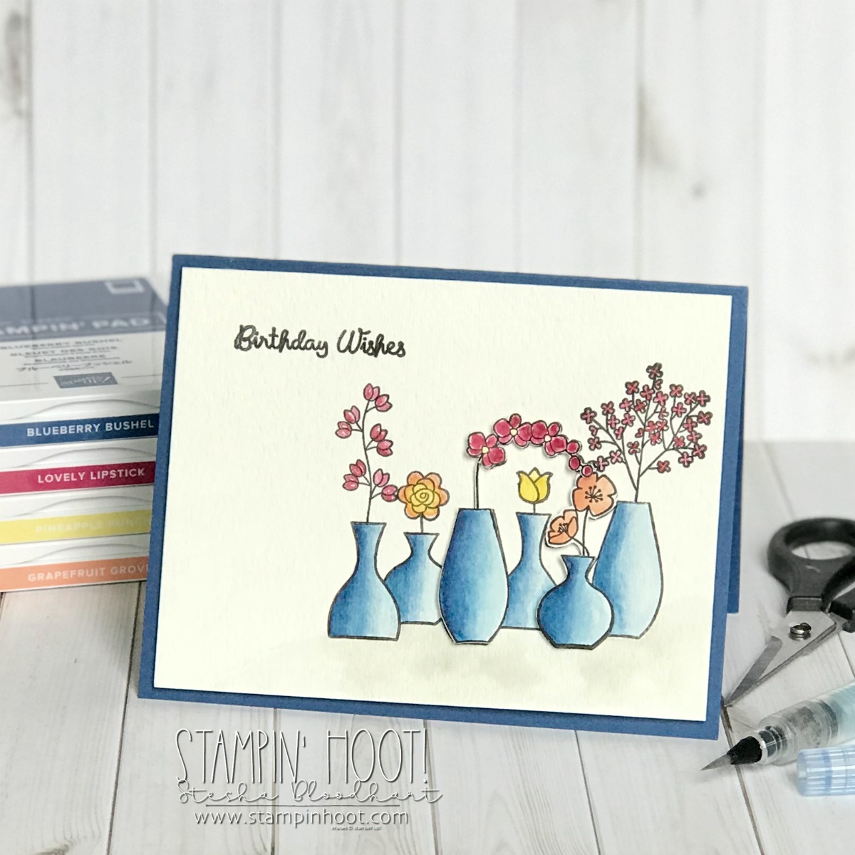 Varied Vases Bundle : Pals Blog Hop - May 2018 - Stampin' Hoot