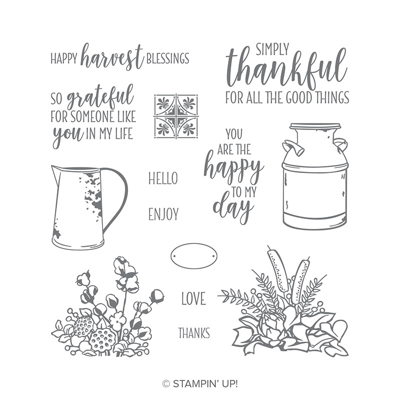 Country Home Stamp Set by Stampin' Up! Order Online via Stesha Bloodhart, Stampin' Hoot! #steshabloodhart #stampinhoot