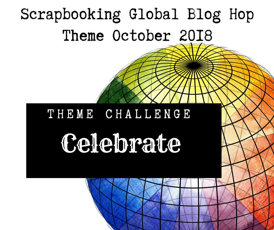 Scrapbooking Global Blog Hop - Layout by Design Team Member Stesha Bloodhart. Stampin' Hoot! #steshabloodhart #stampinhoot