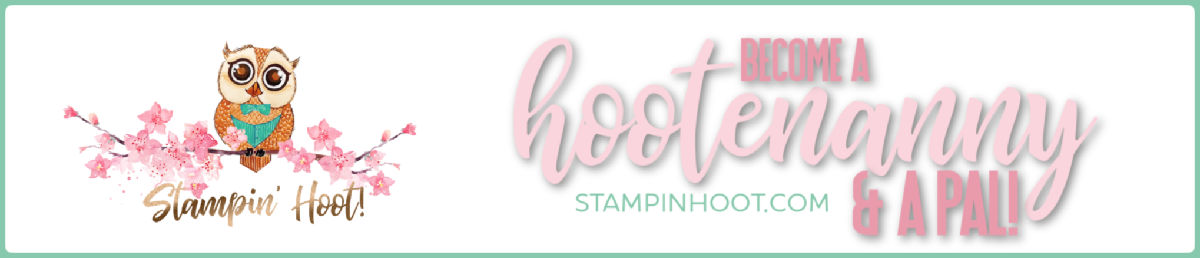 Join Stampin' UP! Through Me, Stesha Bloodhart, Stampin' Hoot! and you become a part of the Hootenannies and Mary Fish Pals. Double the fun!