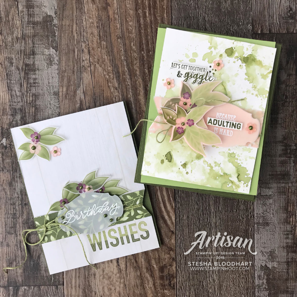 More Than Words Stamp Set & Story Label Punch by Stampin' Up! Created by 2019 Artisan Design Team Member #steshabloodhart #stampinhoot