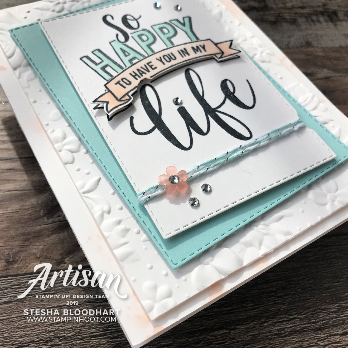Amazing Life Bundle by Stampin' Up! Rectangle Stitched Framelits Dies Stesha Bloodhart, Stampin' Up!