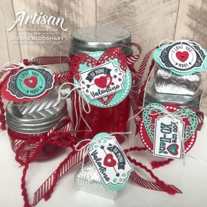 Stesha Bloodhart _ December 2019 Tiny Curvy Keepsakes & Trio of Tags by Stampin' Up!