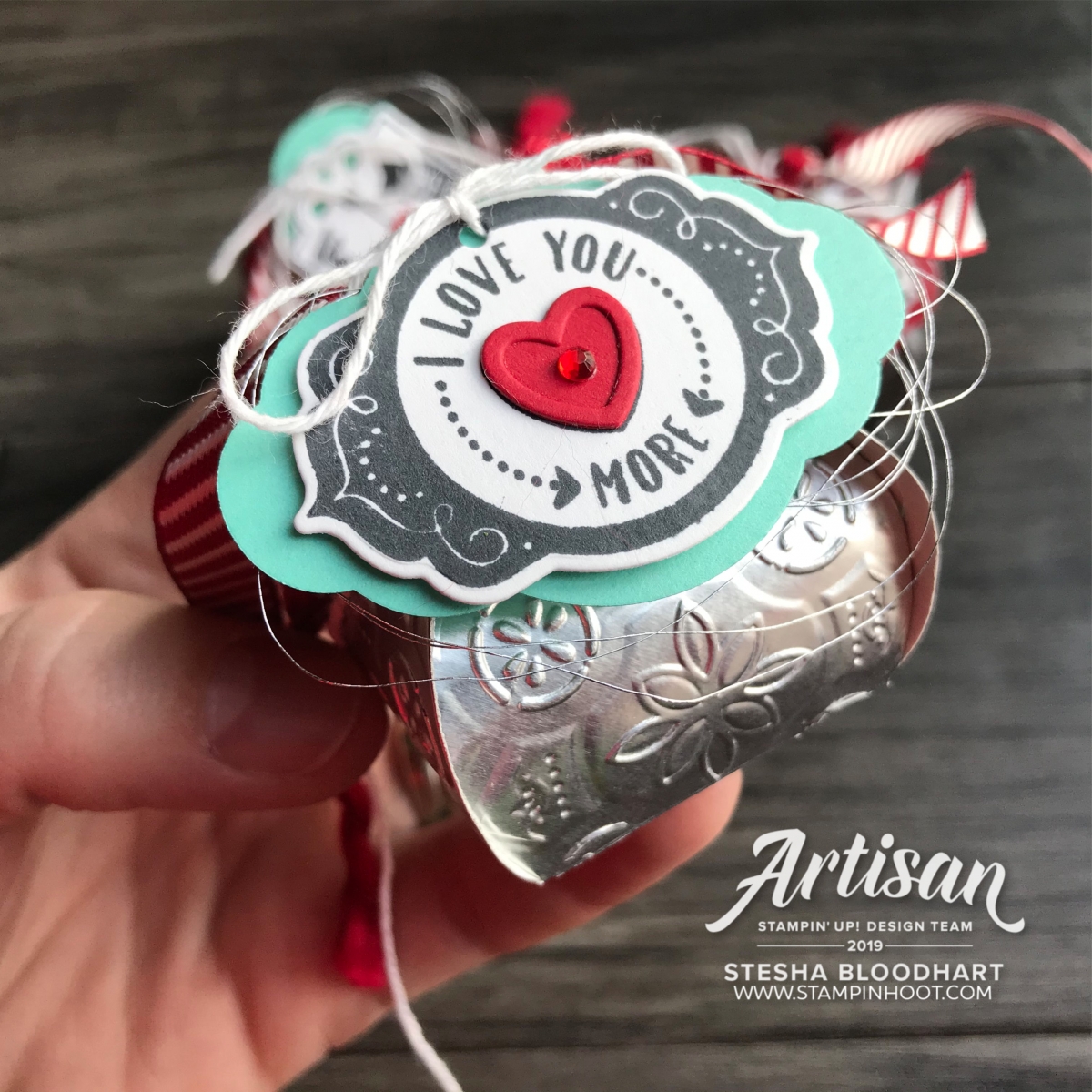 Stesha Bloodhart _ December 2019 Tiny Curvy Keepsakes & Trio of Tags by Stampin' Up!
