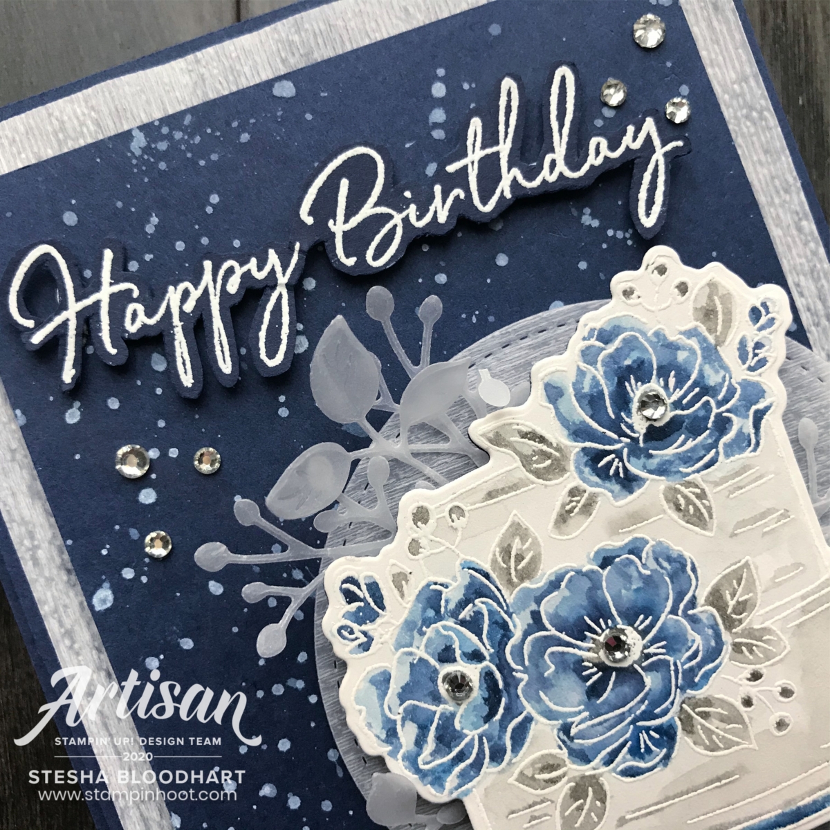 Birthday Dies Coordination Product by Stampin' Up! Created by Stesha Bloodhart, 2020 Artisan Design Team