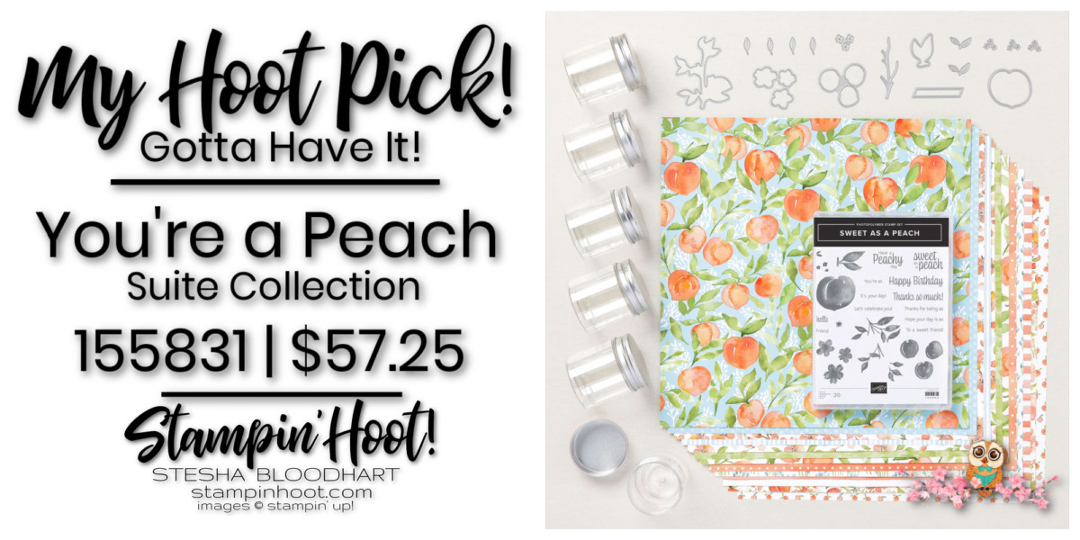 You're a Peach Suite Collection - Page 60-61 - 155831 $57.25 by Stampin' Up! Order Online with Stesha Bloodhart, Stampin' Hoot!