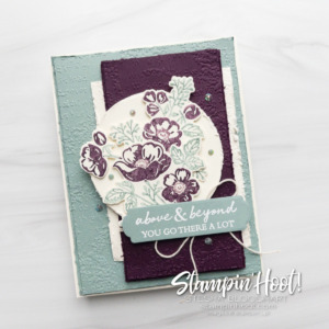 Create this card using the Shades of Summer Stamp Set and Summer Shadows Dies Free with $100 Purchase - Stesha Bloodhart Stampin' Hoot!
