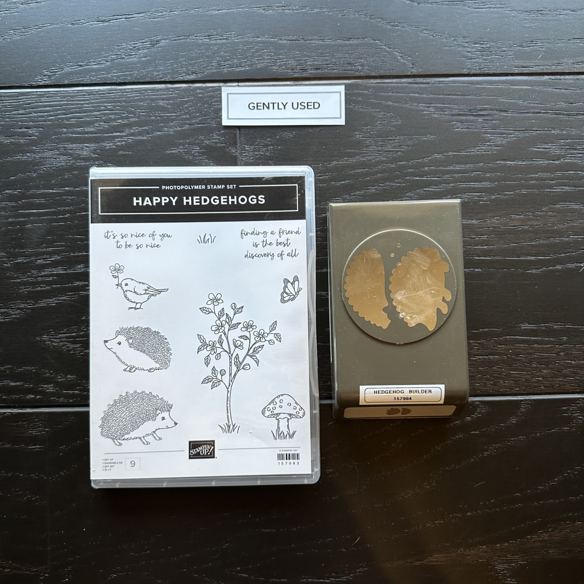 Happy Hedgehogs Bundle - Gently Used - 157985 | Stampin' Hoot